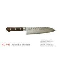 Сантоку нож дамаск Kanetsune