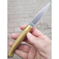 Antonini "Pattada" с пластмасова дръжка от имитация на рог, острие от неръждаема стомана, голям размер Antonini "Pattada" с пластмасова дръжка от имитация на рог, острие от неръждаема стомана, голям размер