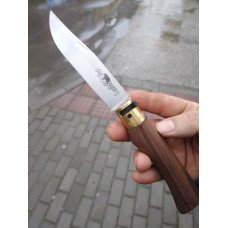 Нож "Old Bear", Classical Line XL с дръжка от орехово дърво, острие от "неръждаема"
