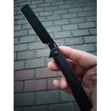 Нож ArtisanCutlery Orthodox V2 Flipper & Liner Lock с черна дръжка G10