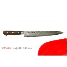 Sujihiki нож дамаск Kanetsune