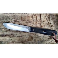 Mainknives Нож за оцеляване с кожен калъф