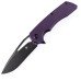 KANSEPT Kryo FlipperBlade Purple G10 Handle(Black Coating D2 Blade) with Kim Ning Design-T1001B3 KANSEPT Kryo FlipperBlade Purple G10 Handle(Black Coating D2 Blade) with Kim Ning Design-T1001B3